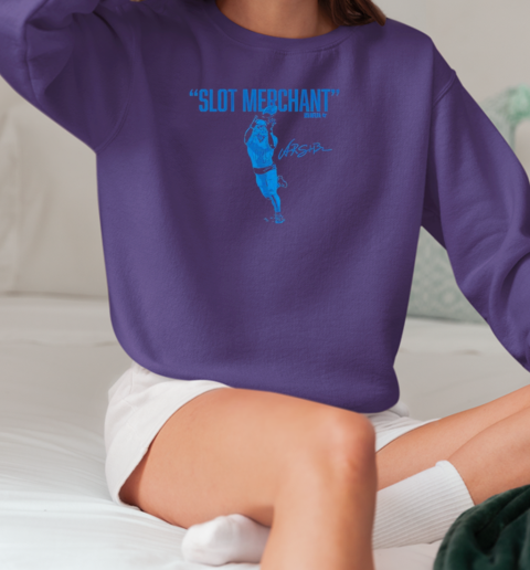 Amon Ra St. Brown Slot Merchant Signature T-Shirt Unisex Sweatshirt