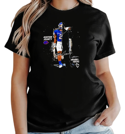 Ashton Jeanty Boise State Broncos X Michael Myers T-Shirt Classic Women's T-shirt