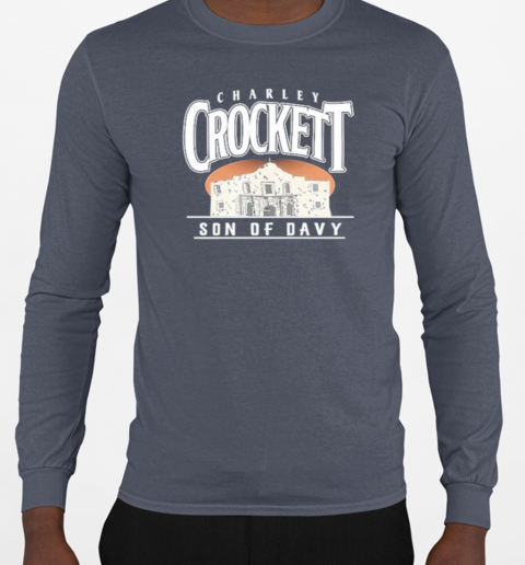 Charley Crockett Alamo Son Of Davy T-Shirt Long Sleeved T-shirt 