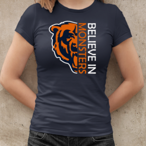 Chicago Bears Graphic Tee – Believe in Monsters T-Shirt Classic Women's T-shirt