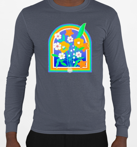 Critrole Hope Blooms Flowers T-Shirt Long Sleeved T-shirt 