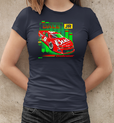 Dale Earnhardt Jr. JR Motorsports Official Team Apparel Budweiser Car T-Shirt Classic Women's T-shirt