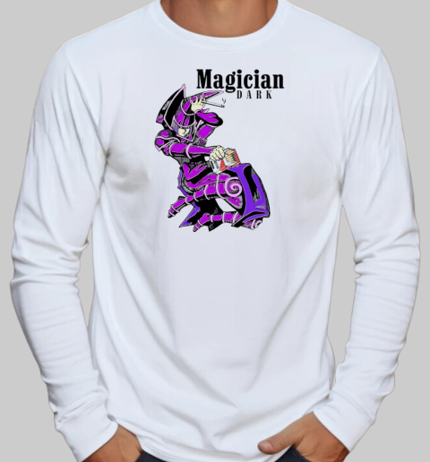 Dark Magician smoking T-Shirt Long Sleeved T-shirt 