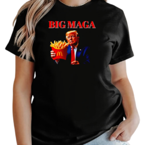 Donald Trump Mcdonald's Big Maga fries T-Shirt Classic Women's T-shirt