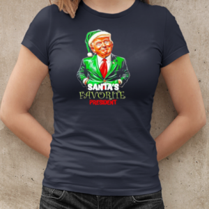 Donald Trump Santa Mugshot Tacky T-Shirt Classic Women's T-shirt