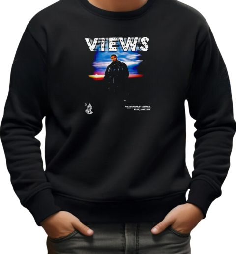 Drake Views album rapper star retro T-Shirt Unisex Sweatshirt