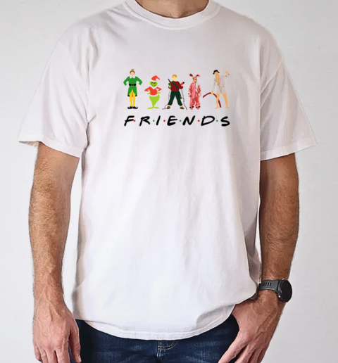 Elf Grinch And Friends Christmas T-Shirt