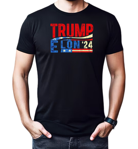 Elon and Trump vance for president 2024 T-Shirt