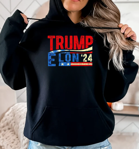 Elon and Trump vance for president 2024 T-Shirt Unisex Hoodie