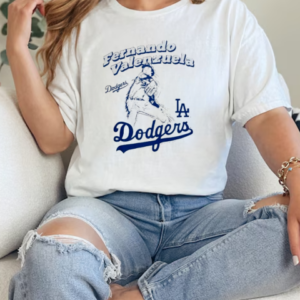 Fernando Valenzuela Los Angeles Dodgers Pitch T-Shirt Classic Women's T-shirt