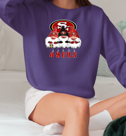 Gnomies San Francisco 49ers Christmas T-Shirt Unisex Sweatshirt