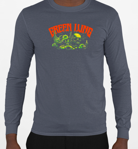 Green Lung Harvest T-Shirt Long Sleeved T-shirt 