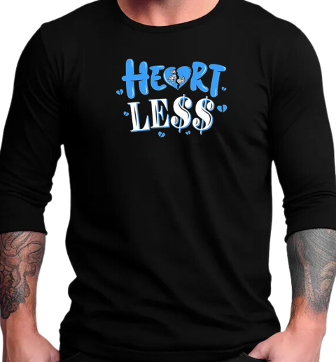 Heart less T-Shirt Long Sleeved T-shirt 