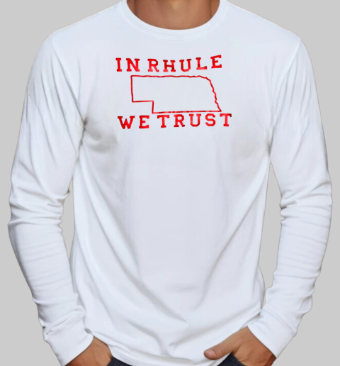 Inrhule we trust T-Shirt Long Sleeved T-shirt 