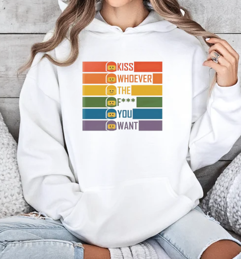 KWTYW kiss whoever the f you want T-Shirt Unisex Hoodie