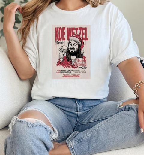 Koe Wetzel Music Dec 27 2024 Moody Center In Austin TX T-Shirt Classic Women's T-shirt