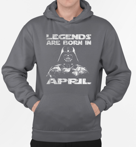 Legends Are Born In April T-Shirt Unisex Hoodie