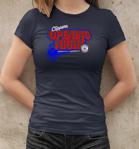 Los Angeles Clippers Opening Night 2024 T-Shirt Classic Women's T-shirt