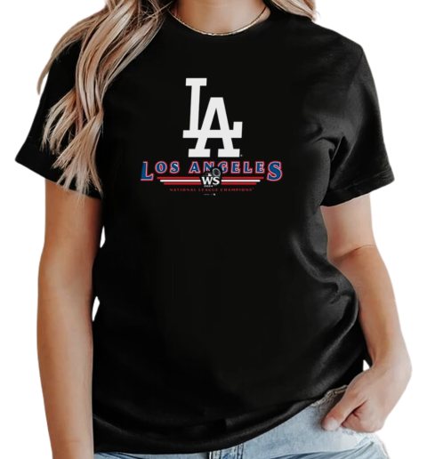 Los Angeles Dodgers Logo WS 2024 National League Champions T-Shirt Classic Women's T-shirt