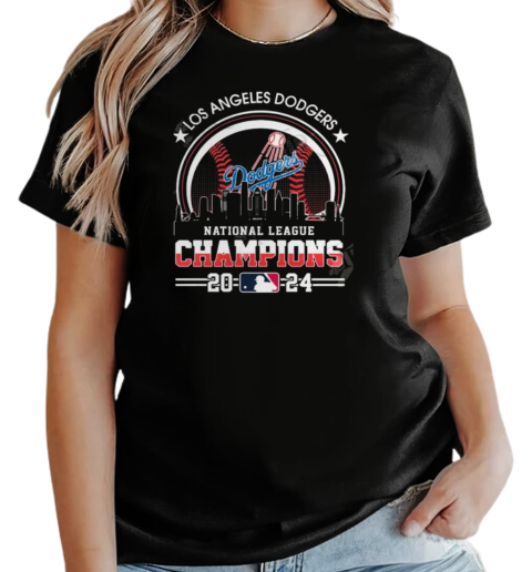 Los Angeles Dodgers National League Champions 2024 T-Shirt Classic Women's T-shirt