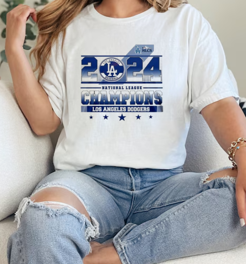 Los Angeles Dodgers National League Champions Victory 2024 T-Shirt Classic Women's T-shirt