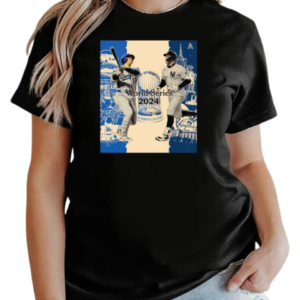 Los Angeles Dodgers vs. New York Yankees In The 2024 World Series Poster T-Shirt Classic Women's T-shirt