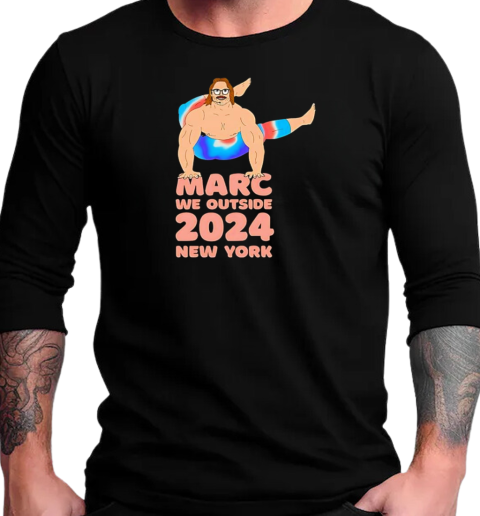 Marc we outside New York 2024 T-Shirt Long Sleeved T-shirt 