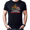 Merry Christmas Truckers Looks Bright Christmas Trucker T-Shirt Classic Men's T-shirt