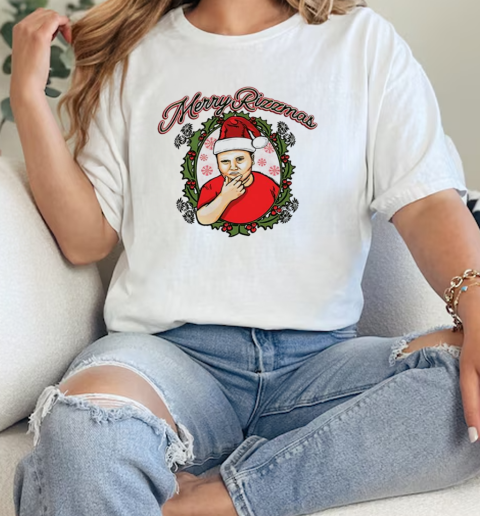 Merry Rizzmas Christmas 2024 T-Shirt Classic Women's T-shirt