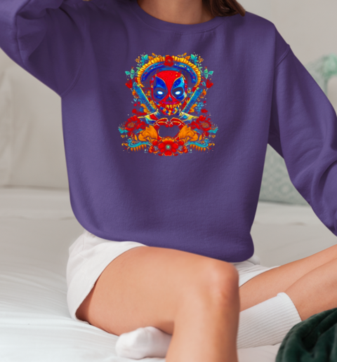 Mexican day of the Deadpool t T-Shirt Unisex Sweatshirt