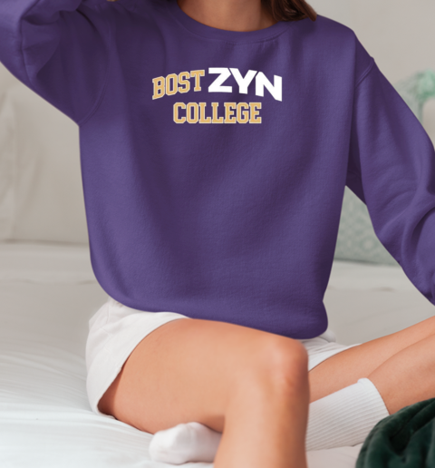 Ming Zhang Bost Zyn College Logo T-Shirt Unisex Sweatshirt