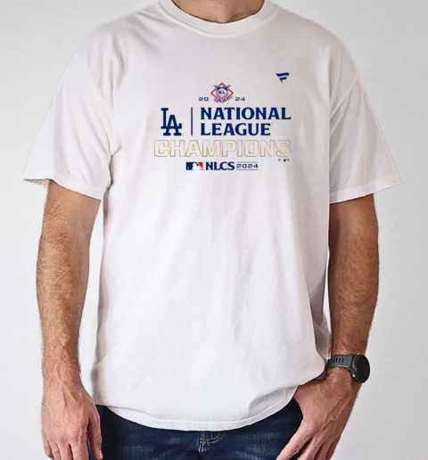 National League Champions Los Angeles Dodgers 2024 NLCS Locker Room T-Shirt