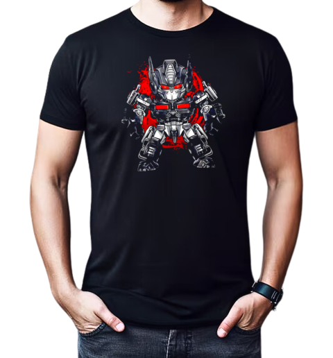 Nemesis Prime Transformers Chibi Nemesis retro T-Shirt