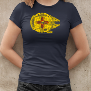 New Mexico Flag And The Millennium Falcon T-Shirt Classic Women's T-shirt