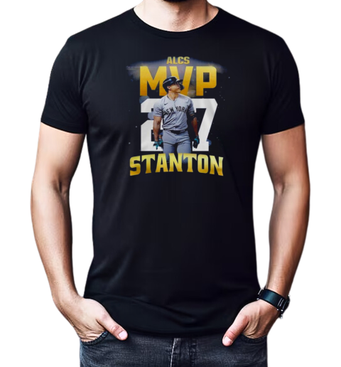 New York Yankees ALCS MVP Giancarlo Stanton 2024 T-Shirt