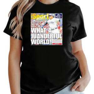 New York Yankees what a juanderful world T-Shirt Classic Women's T-shirt