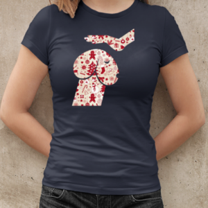 Penis Dog Christmas T-Shirt Classic Women's T-shirt