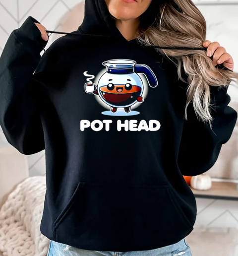 Pot head kawaii coffee pot T-Shirt Unisex Hoodie