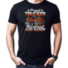 Proud Trucker Husband And Daddy T-Shirt Classic Men's T-shirt