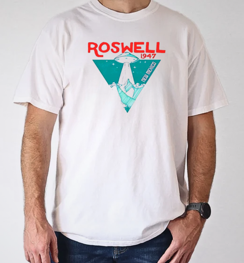 Roswell New Mexico 1947 ufo beam flying saucer abduction Venom T-Shirt