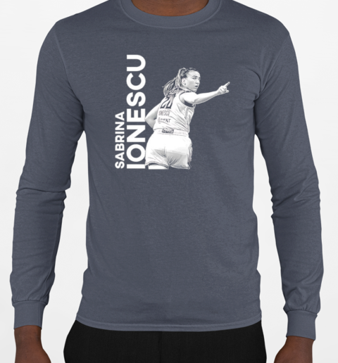 Sabrina Ionescu basketball women design T-Shirt Long Sleeved T-shirt 