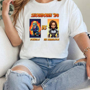 Showdown '24 Donzilla vs The Kamalator retro T-Shirt Classic Women's T-shirt