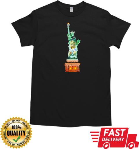 Statue of Liberty Jonquel Jones Finals MVP T-Shirt