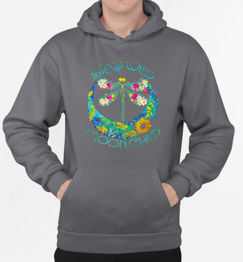 Stay Wild Moon Child T-Shirt Unisex Hoodie