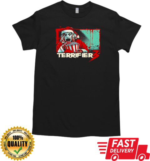 Terrifier 3 Umbrella Entertainment Christmas T-Shirt