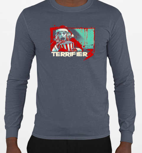 Terrifier 3 Umbrella Entertainment Christmas T-Shirt Long Sleeved T-shirt 