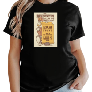 The Deslondes Sam's Town Point Austin TX Oct 20 2024 Tour T-Shirt Classic Women's T-shirt