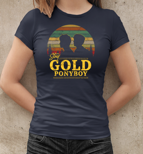 The Outsiders Stay Gold Ponyboy Vintage T-Shirt Classic Women's T-shirt