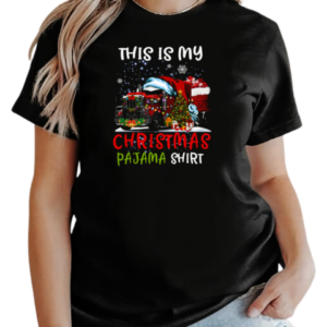 This Is My Christmas Pajama Trucker T-Shirt Classic Women's T-shirt