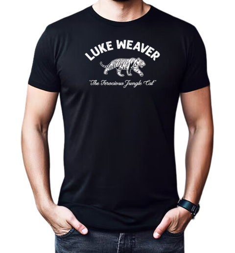 Tiger Luke Weaver The Ferocious Jungle Cats T-Shirt